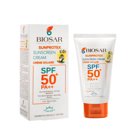 Biosar Sunprotex For Kids Sunscreen Cream SPF 50+